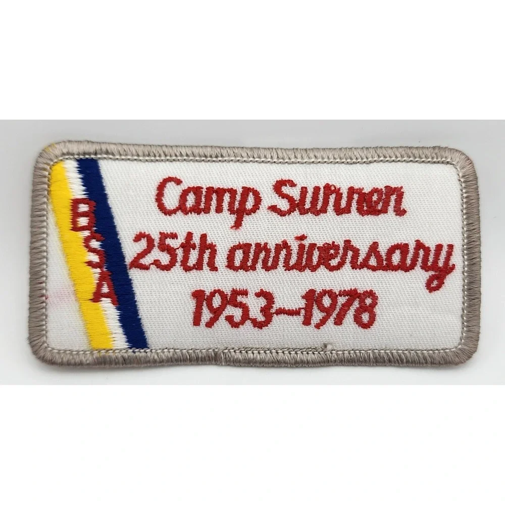 Camp Sunnen‎ 25th Anniversary 1978  Boy Scout Patch